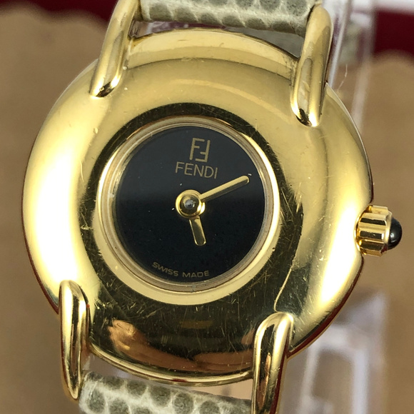 Fendi watch gold tone 400L Swiss Made Watch